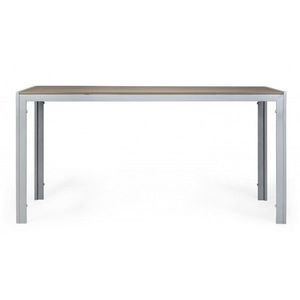 Záhradný stôl polywoodový Dizu 150 cm hnedý vyobraziť