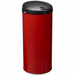 Rossignol Bezdotykový odpadkový kôš Sensitive 45 l, červená vyobraziť