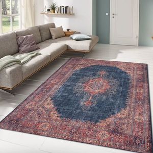 Luxusný koberec DARK BLUE, 210 x 310 cm, odtiene červenej vyobraziť
