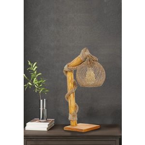 Prírodná drevená lampa CANATA, 50 x 24 cm vyobraziť