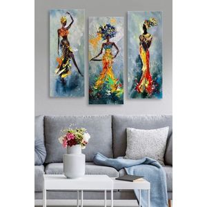 Set 3 dekoratívnych obrazov, 20 x 50 cm vyobraziť