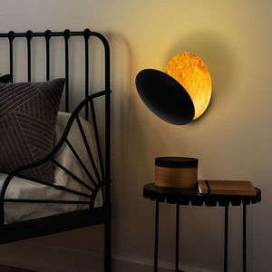 Nástenná LED lampa, 25 cm, medená vyobraziť