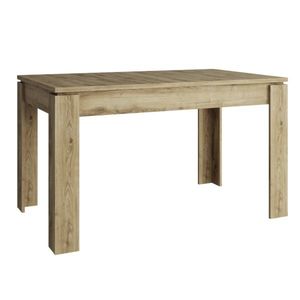 KONDELA Rozkladací stôl, 132/175x80 cm, dub navarra, DORSI vyobraziť