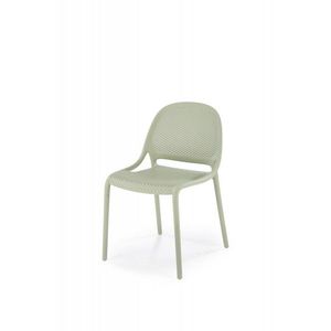 Stohovateľná jedálenská stolička K532 Halmar Mentolová vyobraziť