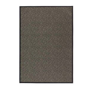 Tmavosivý koberec z PVC 140x200 cm Geo Gold – Casa Selección vyobraziť