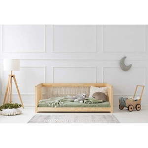 Detská posteľ z borovicového dreva v prírodnej farbe 80x160 cm Mila CWW – Adeko vyobraziť