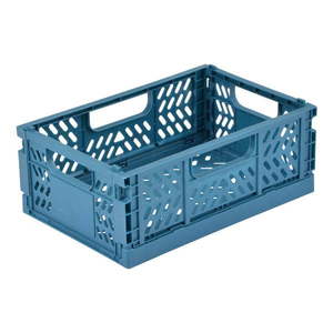 Modrý plastový úložný box 21x14.5x8 cm – Homéa vyobraziť
