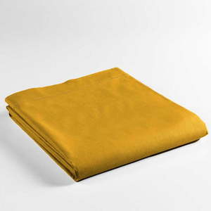 Žltá bavlnená plachta 180x290 cm Lina – douceur d'intérieur vyobraziť