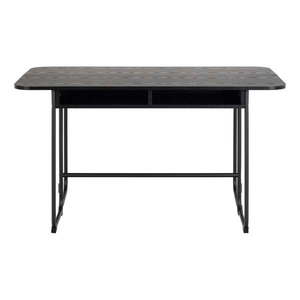 Čierny jedálenský stôl 80x140 cm Darlington – Actona vyobraziť