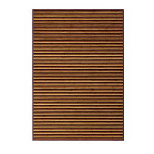 Bambusový koberec v hnedo-horčicovej farbe 140x200 cm – Casa Selección vyobraziť