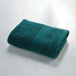 Tmavozelený froté bavlnený uterák 50x90 cm Tendresse – douceur d'intérieur vyobraziť
