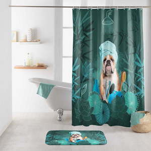 Sprchový záves 180x200 cm Doggy zen – douceur d'intérieur vyobraziť