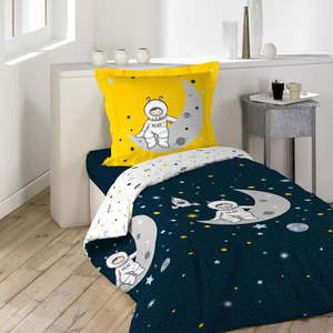 Bavlnené detské obliečky na jednolôžko 140x200 cm Petit Astronaute – douceur d'intérieur vyobraziť