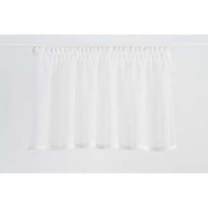 Biela záclona 140x50 cm Miko – Mendola Fabrics vyobraziť