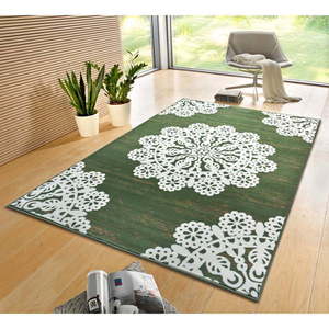 Zelený koberec 290x200 cm Lace - Hanse Home vyobraziť