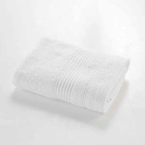 Biely froté bavlnený uterák 50x90 cm Tendresse – douceur d'intérieur vyobraziť