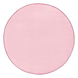 Svetloružový okrúhly koberec ø 200 cm Fancy – Hanse Home vyobraziť