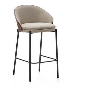 Hnedo-béžové barové stoličky v súprave 2 ks (výška sedadla 65 cm) Eamy – Kave Home vyobraziť