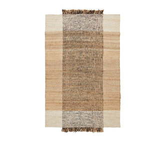 Béžový obojstranný ručne tkaný jutový koberec 160x230 cm Sully – Kave Home vyobraziť