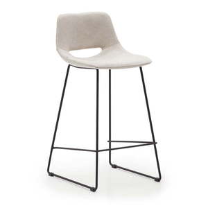 Béžové barové stoličky v súprave 2 ks (výška sedadla 65 cm) Zahara – Kave Home vyobraziť