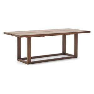 Jedálenský stôl z tíkového dreva v prírodnej farbe 100x220 cm Sashi – Kave Home vyobraziť