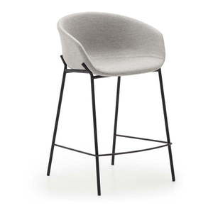 Svetlosivé barové stoličky v súprave 2 ks (výška sedadla 65 cm) Yvette – Kave Home vyobraziť