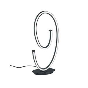 Čierna LED stolová lampa s hlasovým ovládaním/s ovládaním pomocou mobilnej aplikácie s kovovým tienidlom (výška 65 cm) Ciola – CINQUE vyobraziť
