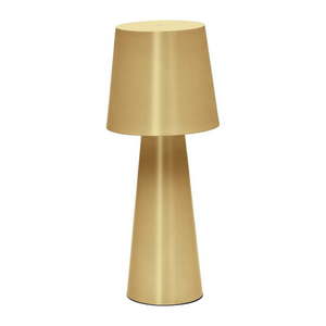 LED stolová lampa so stmievačom v zlatej farbe s kovovým tienidlom (výška 40 cm) Arenys – Kave Home vyobraziť