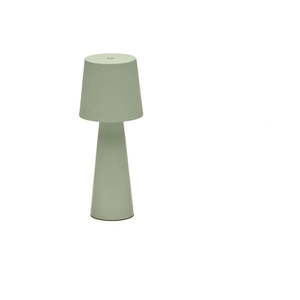 LED stolová lampa so stmievačom v mentolovej farbe s kovovým tienidlom (výška 25 cm) Arenys – Kave Home vyobraziť
