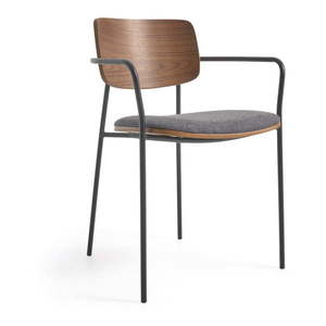 Sivá/hnedá jedálenská stolička Maureen – Kave Home vyobraziť