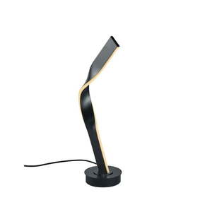 Čierna LED stolová lampa s kovovým tienidlom (výška 64, 5 cm) Cicenza – CINQUE vyobraziť
