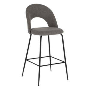Sivé barové stoličky v súprave 4 ks (výška sedadla 63 cm) Mahalia – Kave Home vyobraziť