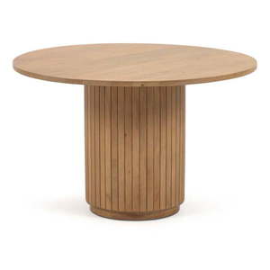 Okrúhly jedálenský stôl z mangového dreva v prírodnej farbe ø 120 cm Licia – Kave Home vyobraziť