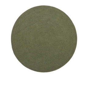 Zelený okrúhly vonkajší koberec z recyklovaných vlákien ø 200 cm Despas – Kave Home vyobraziť