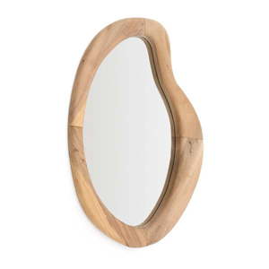 Nástenné zrkadlo s dreveným rámom 44x68 cm Selom – Kave Home vyobraziť