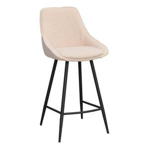 Béžové barové stoličky v súprave 2 ks (výška sedadla 67 cm) Sierra – Rowico vyobraziť
