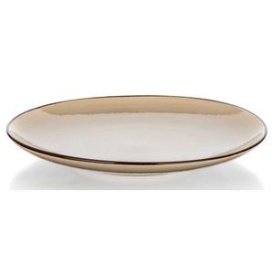 Plytký tanier Palas 27 cm, krémový% vyobraziť