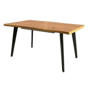 Sconto Jedálenský stôl FRISNU dub/čierna, šírka 120 cm vyobraziť
