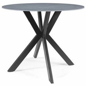 Sconto Jedálenský stôl TOLOA sivá/čierna vyobraziť