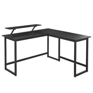 Sconto Rohový písací stôl MONA II čierna vyobraziť
