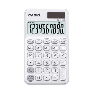 Casio Casio - Vrecková kalkulačka 1xLR54 biela vyobraziť