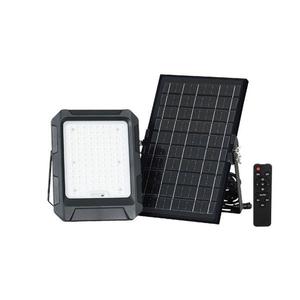 LED Solárny reflektor LED/10W/3, 7V IP65 4000K čierna + DO vyobraziť