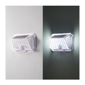 Brilagi Brilagi-LED Solárne nástenné svietidlo so senzorom WALLIE LED/4W/5, 5V strieborná vyobraziť