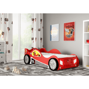 Artplast Detská posteľ formulka Monza červená vyobraziť