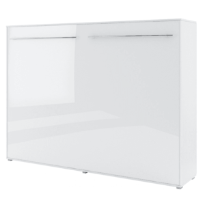 Dig-net nábytok Sklápacia posteľ Lenart CONCEPT PRO CP-04 | 140 x 200 cm Farba: biely lesk / biela vyobraziť