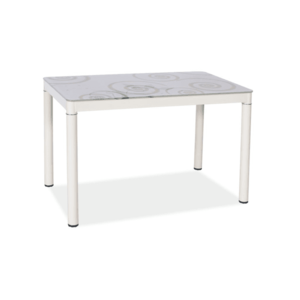 Signal Jedálenský stôl DAMAR | 100x60 cm Farba: Krémová vyobraziť