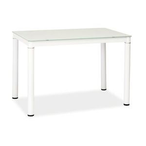 Signal Jedálenský stôl GALANT | 110x70 cm Farba: Biela vyobraziť