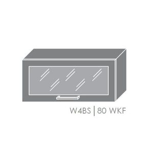 ArtExt Kuchynská linka Florence - mat Kuchyňa: Horná skrinka W4BS/80 WKF / rám vo farbe dvierok (ŠxVxH) 80 x 36 x 32, 5 cm vyobraziť