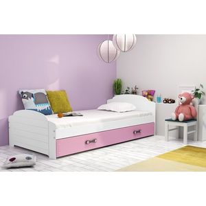BMS Detská posteľ Lili Farba: biela / ružová vyobraziť