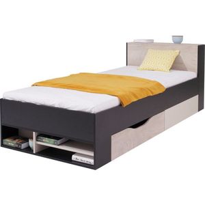 Meblar Detská posteľ PLANET PL14 Farba: Čierna vyobraziť